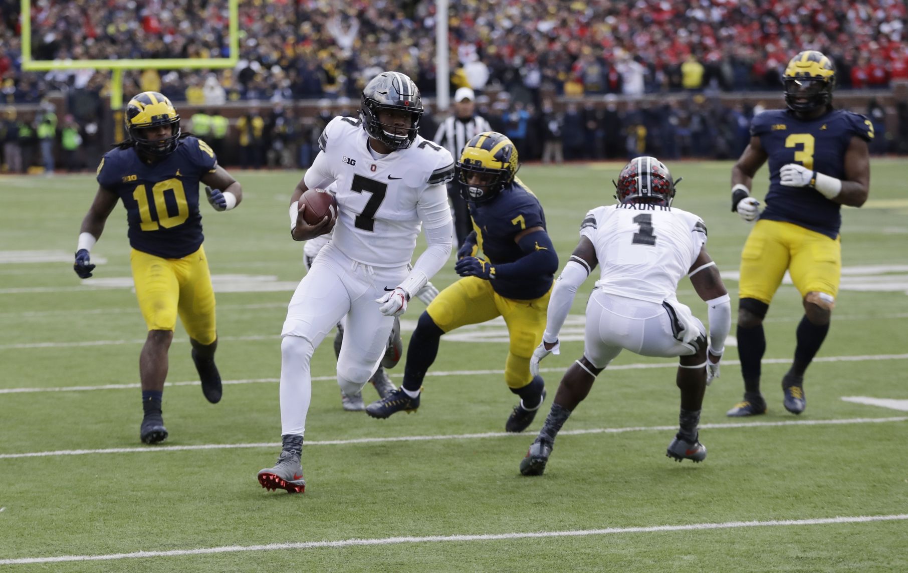 Nov. 25 - No. 9 Ohio State 31, Michigan 20